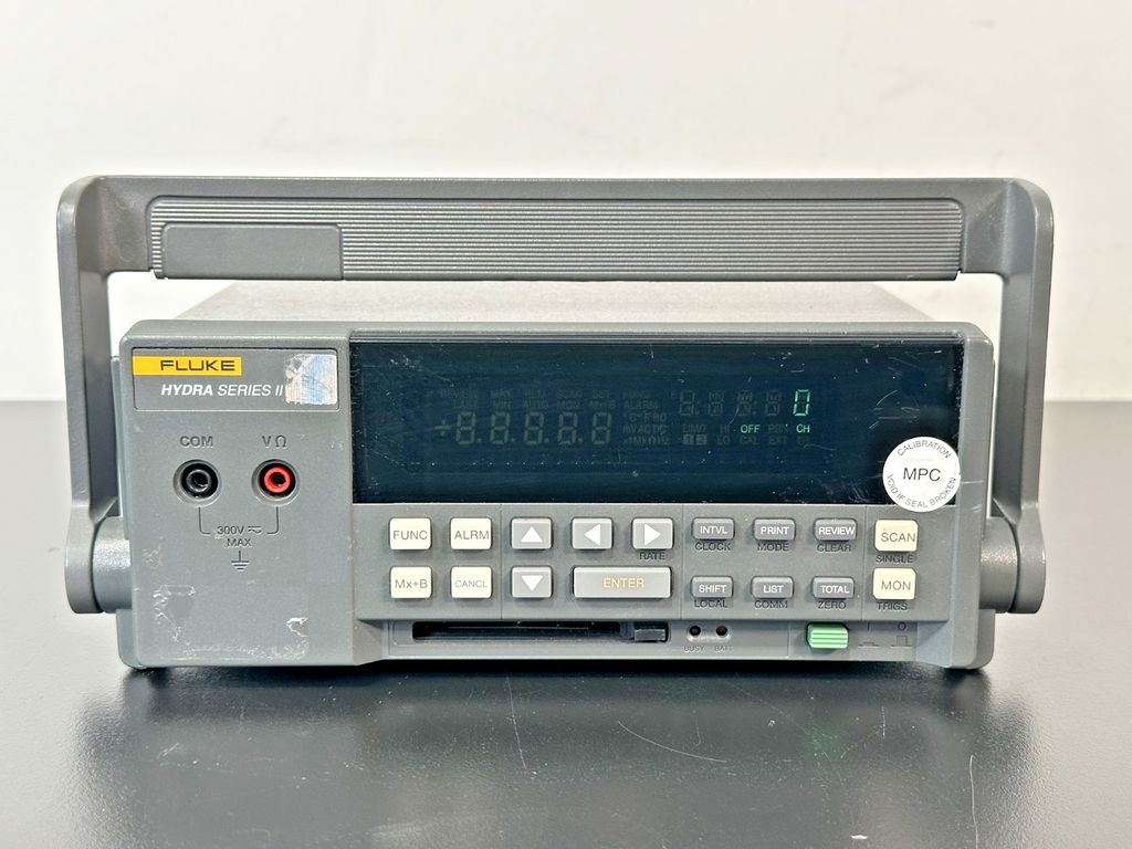 Fluke 2635A Hydra Series II Data Logger w/ 2645A Input Module Working1