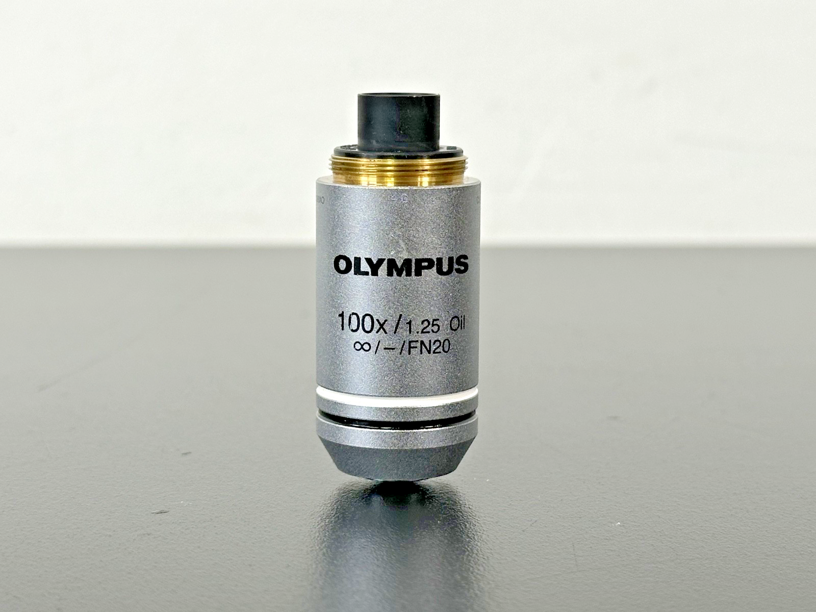 Olympus 100X 1.25 Oil Plan Objective Microscope Lens Infinity FN200