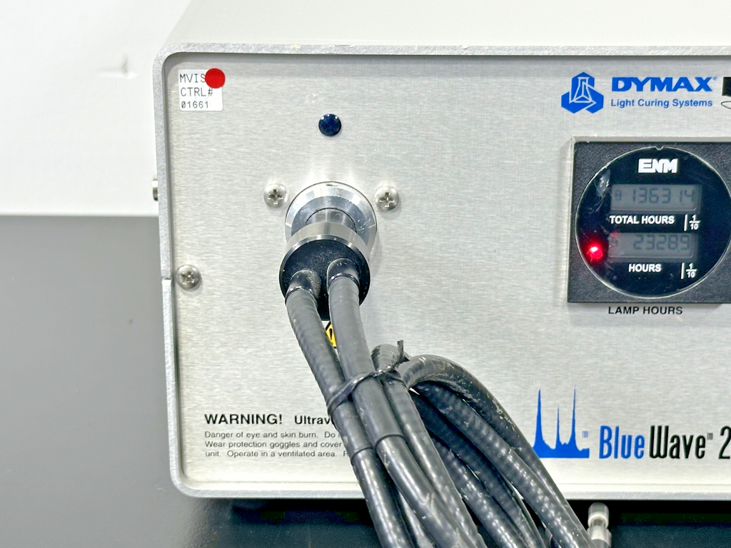Dymax BlueWave 200 Spot Light Curing System w/ Dual Light Guide Working1
