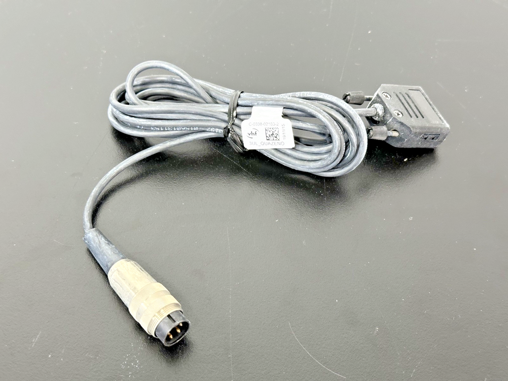 VHF C 0338 02183 2 4 Pin DIN to D Sub Interface Cable0