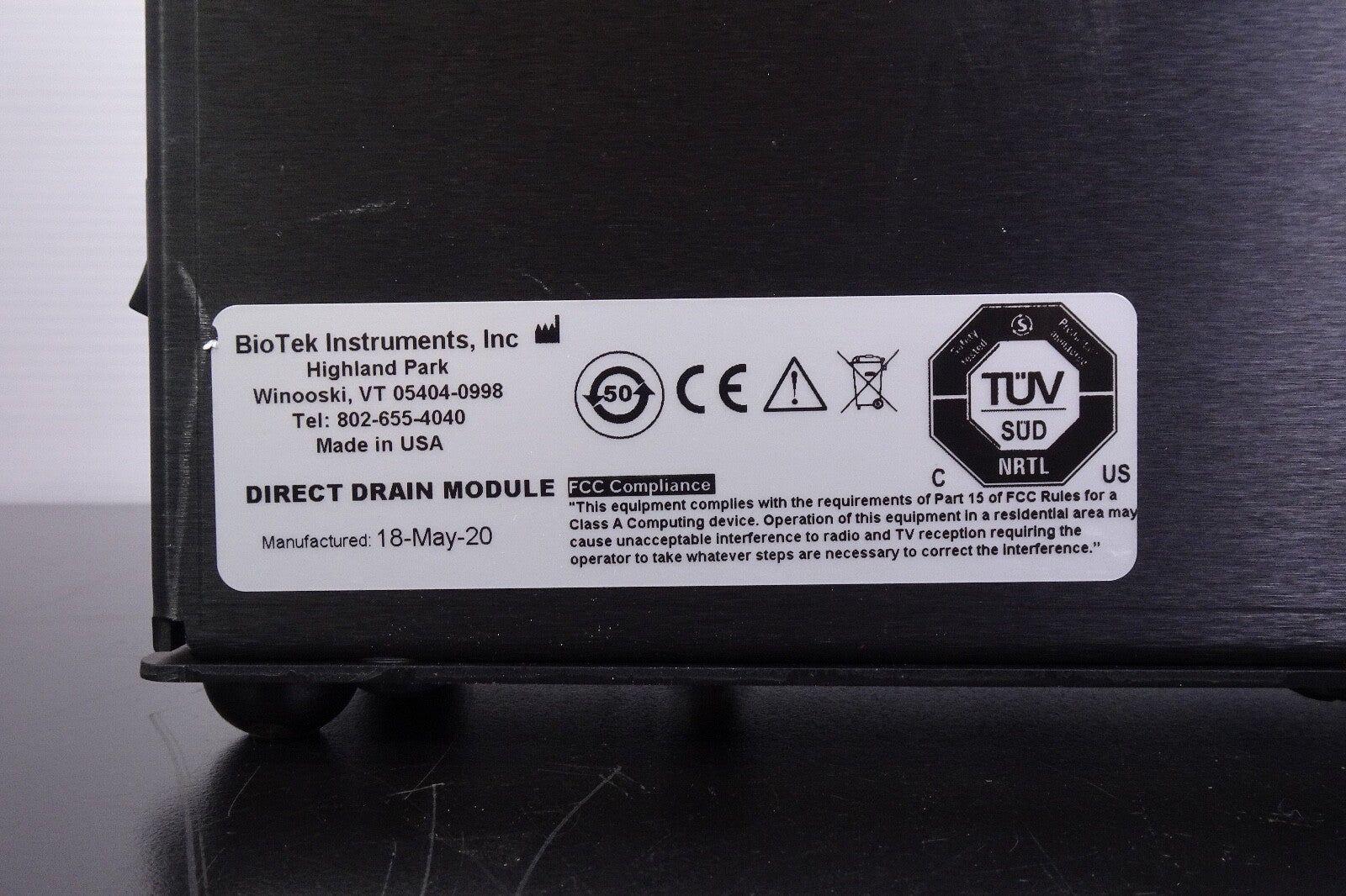 BioTek Vacuum Direct Drain Waste System5
