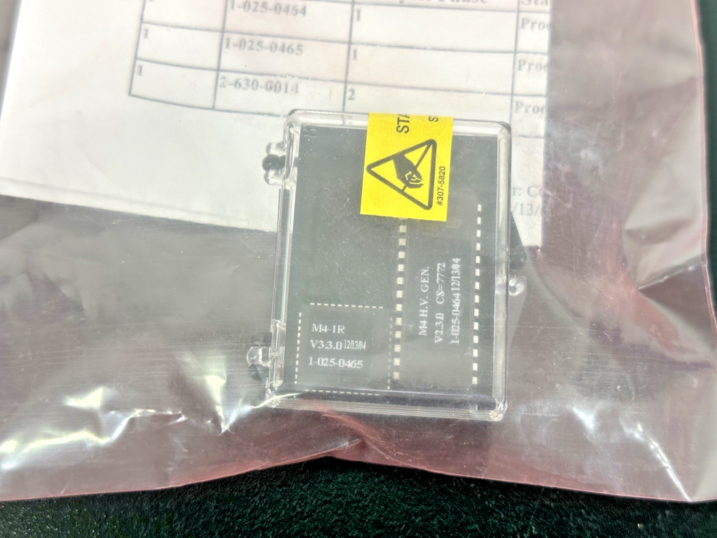 Agilent 9 200 0480 Gen IR CPU M4 Kit 1 025 0465 M4 IR V3.32