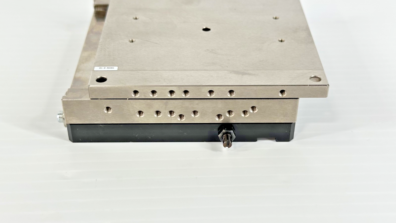 Large Stainless Steel Manual XY Linear Positioning Stage 20DN 3 104