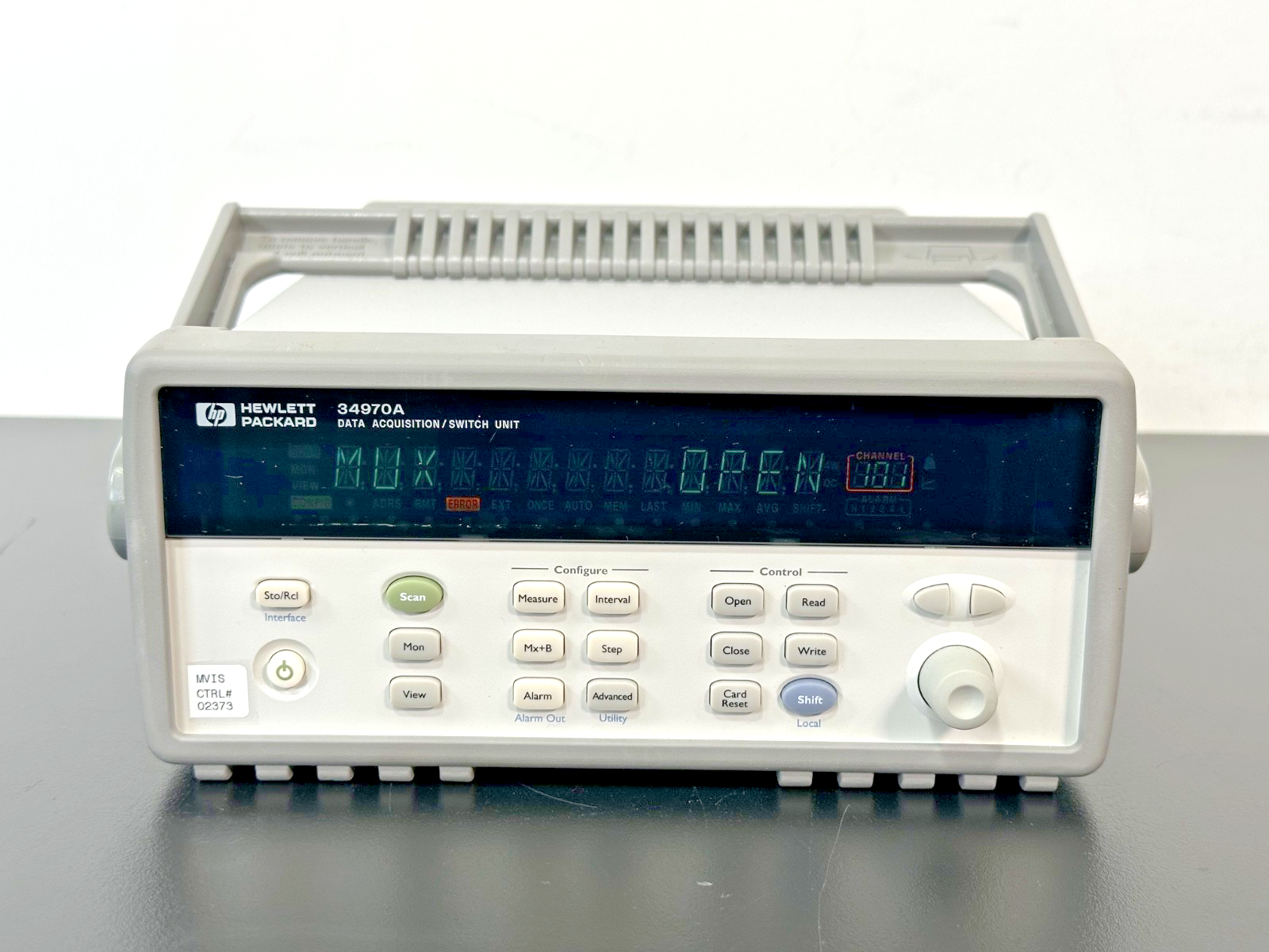 HP 34970A Data Acquisition/Switch Unit with 3 Keysight 34901A Multiplexer Module1
