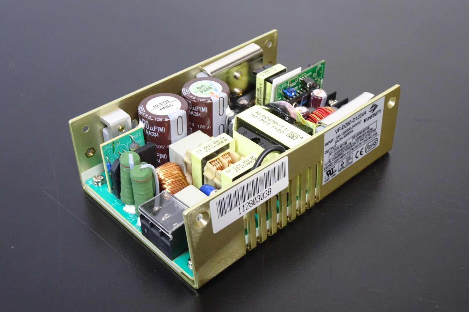 V Infinity VF D250 D1224A Switching Power Supply1