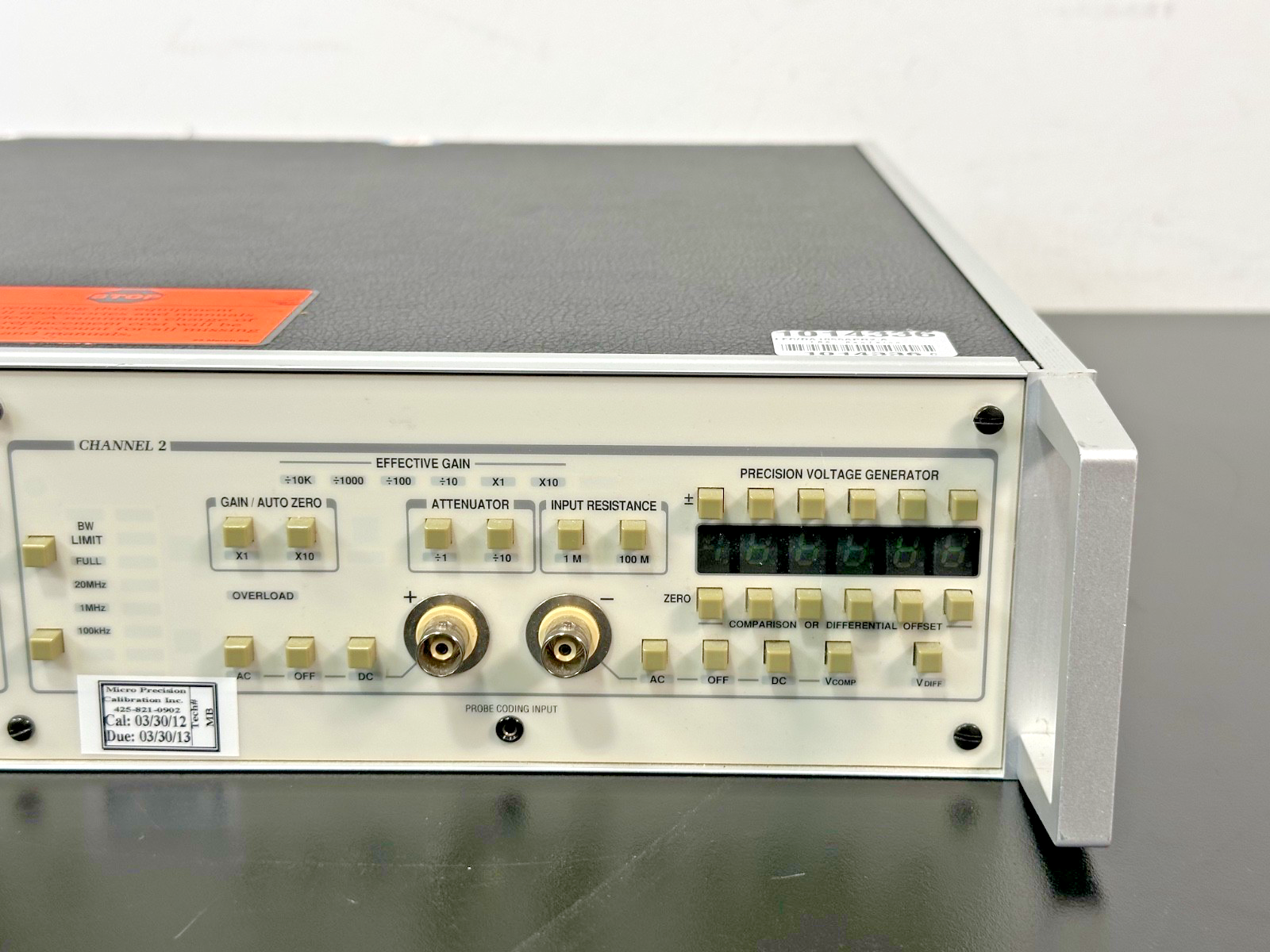 LeCroy DA1855A PR2 Dual Channel Differential Amplifier Working2