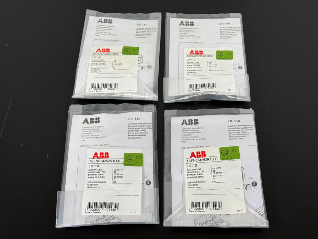 ABB LK110 Auxiliary Lead Terminals 1SFN074352R1000 Lot of 40