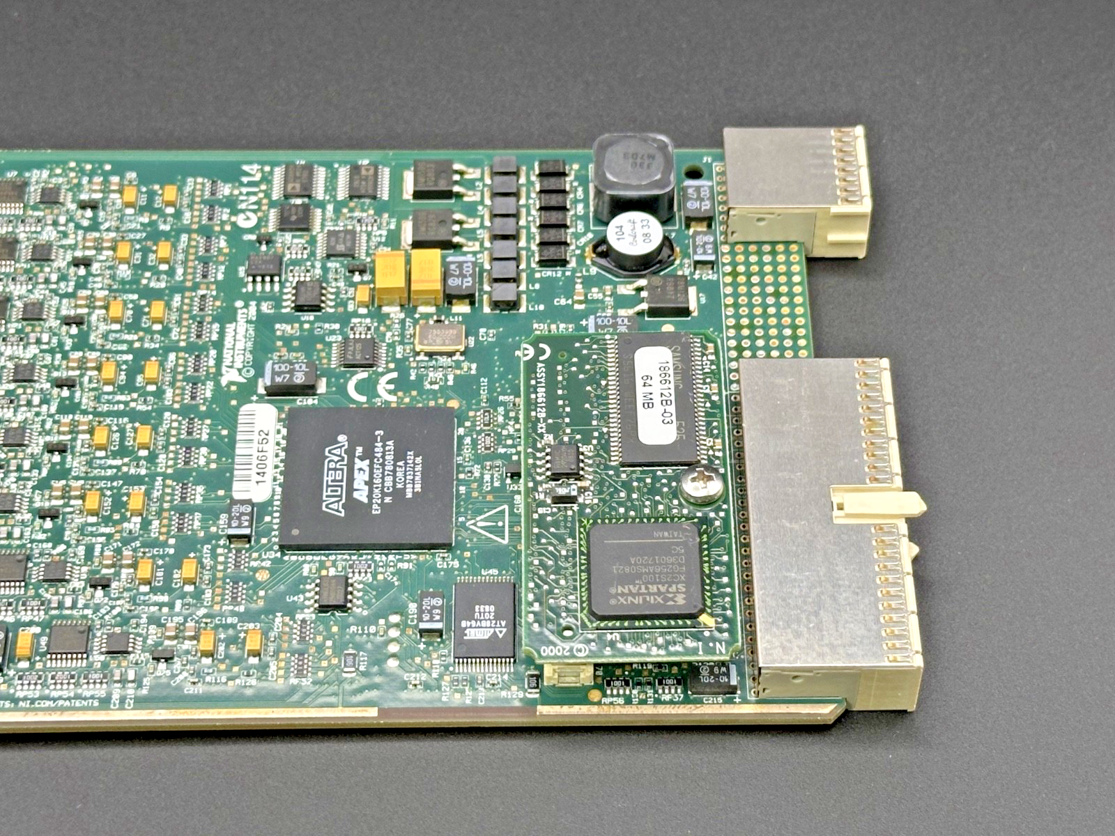National Instruments NI PXI 6133 S Series 8 Ch 14 Bit 2.5 MS/s DAQ Module4