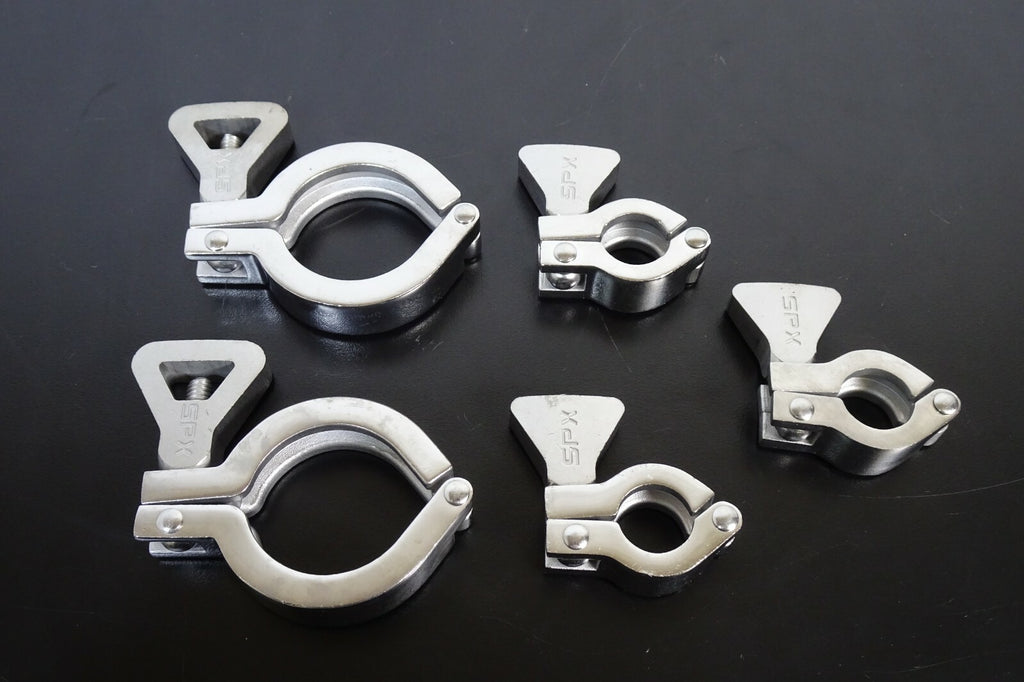 x5] SPX Tri Clamp High Pressure Clamp Stainless Steel1