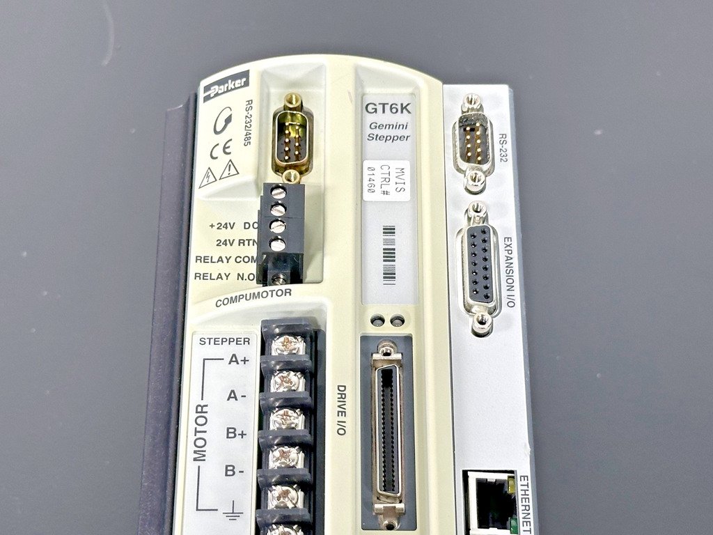 Parker GT6K L5 Gemini Stepper Drive Controller 5A Ethernet 120VAC1