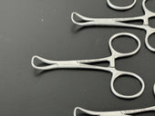 Lot of 4 Argent 43 1 606 Foerster Sponge Forceps Stainless2