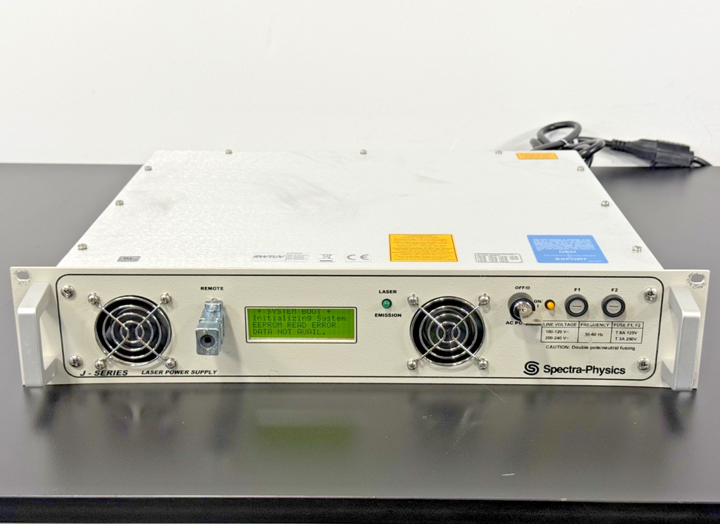 Spectra Physics J20 8S 2K 26 BS J Series Laser Power Supply 2006 Powers On0