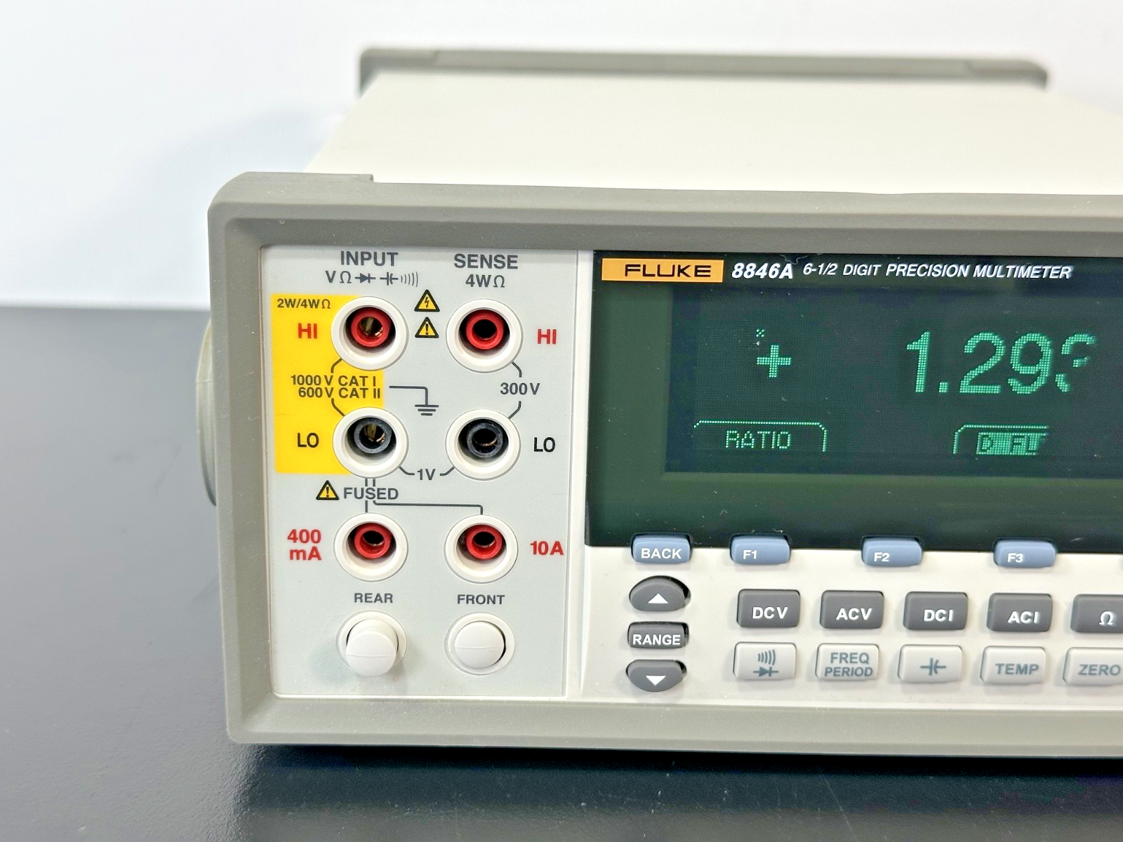 Fluke 8846A 6 1/2 Digit Precision Bench Multimeter IEEE 488 LAN RS 2321
