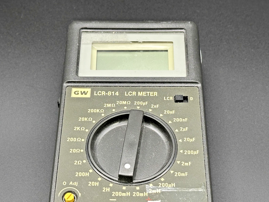 GW Instek LCR 814 Handheld Digital LCR Meter Inductance Capacitance Resistance2