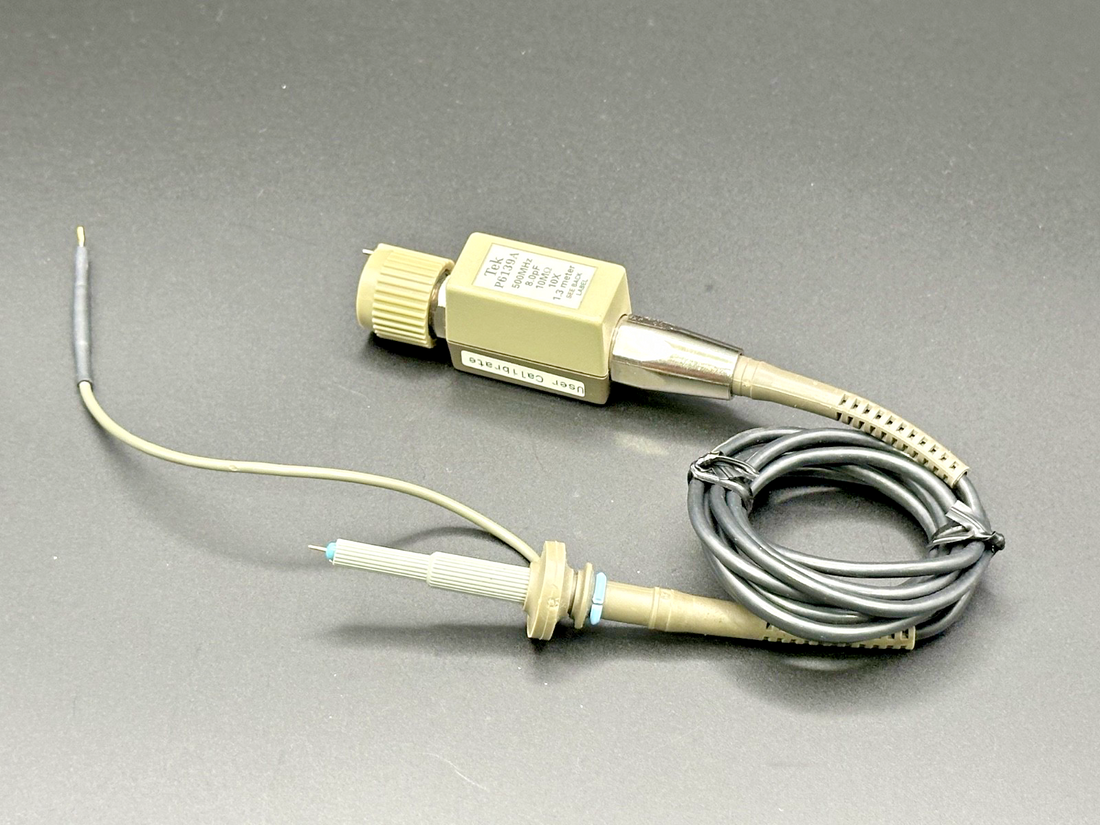 Tektronix P6139A 500MHz 10X Passive Oscilloscope Voltage Probe w/ Lead0