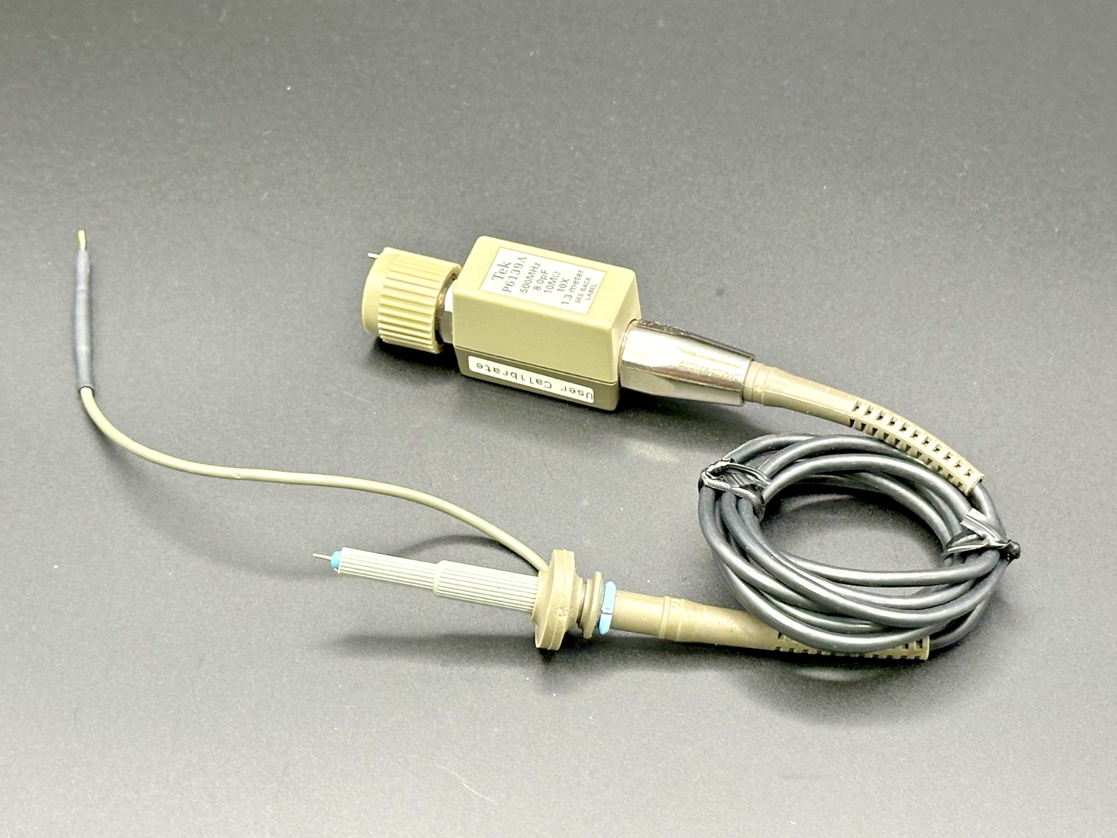 Tektronix P6139A 500MHz 10X Passive Oscilloscope Voltage Probe w/ Lead0