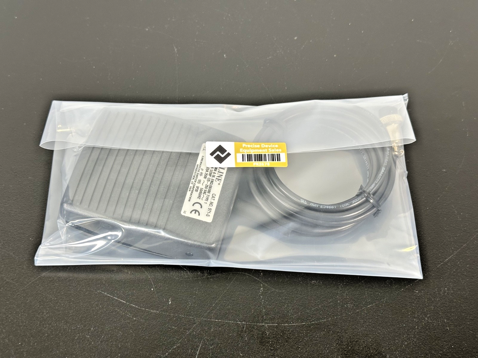 Linemaster Aquiline 971 S Momentary Foot Switch Pedal 15A 250VAC4