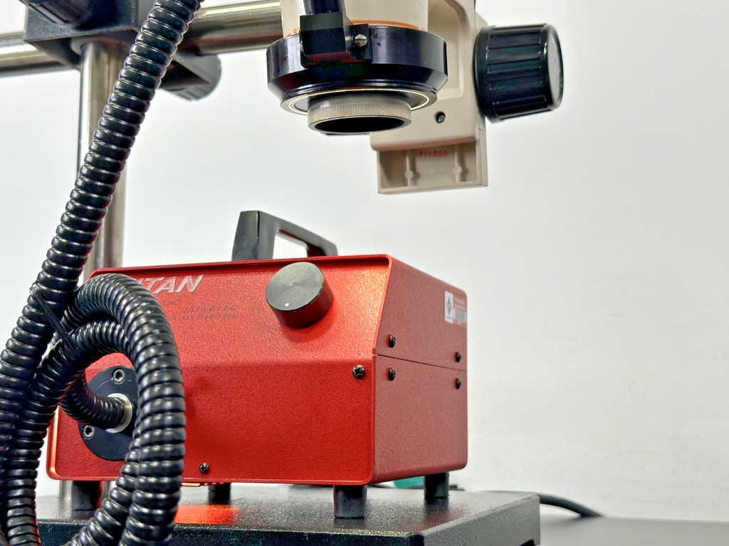 Olympus SZ60 Trinocular Microscope Infinity2 Camera Boom Stand Titan Light4