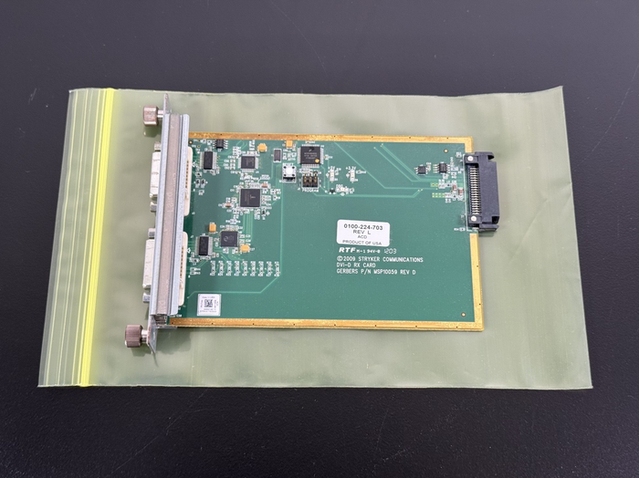 STRYKER COMMUNICATIONS DVI D RX CARD