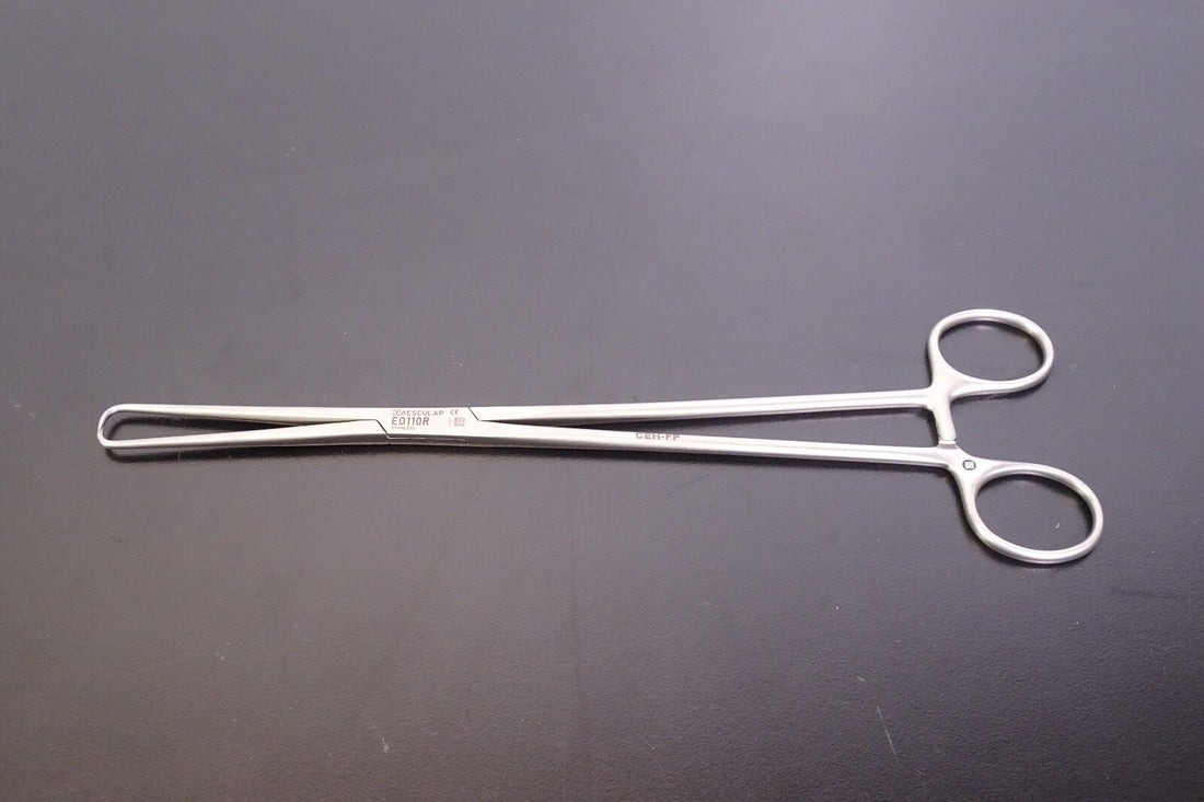 Aesculap E0110R BROWN Uterine Tenaculum Forceps0