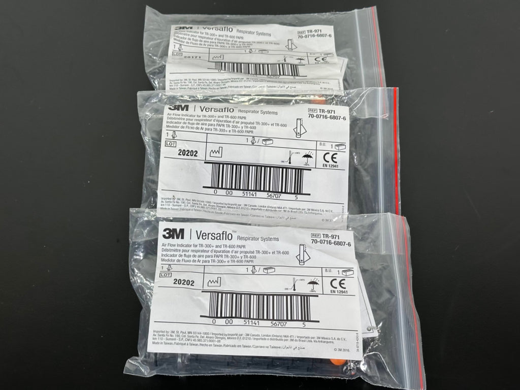 3M Versaflo TR 971 Air Flow Indicator TR 300 TR 600 Lot of 3 New0