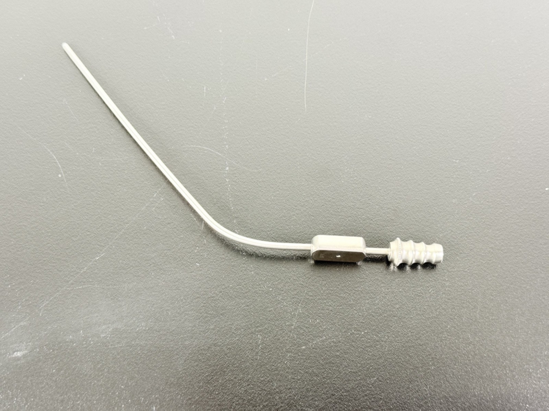 Allegiance NA1901 8FR Angled Surgical Suction Cannula Stainless0