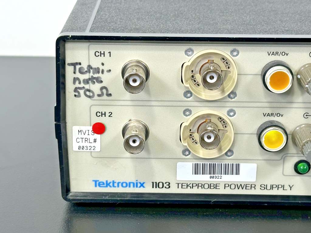 Tektronix 1103 TekProbe 2 Channel Probe Power Supply BNC Interface | Working1