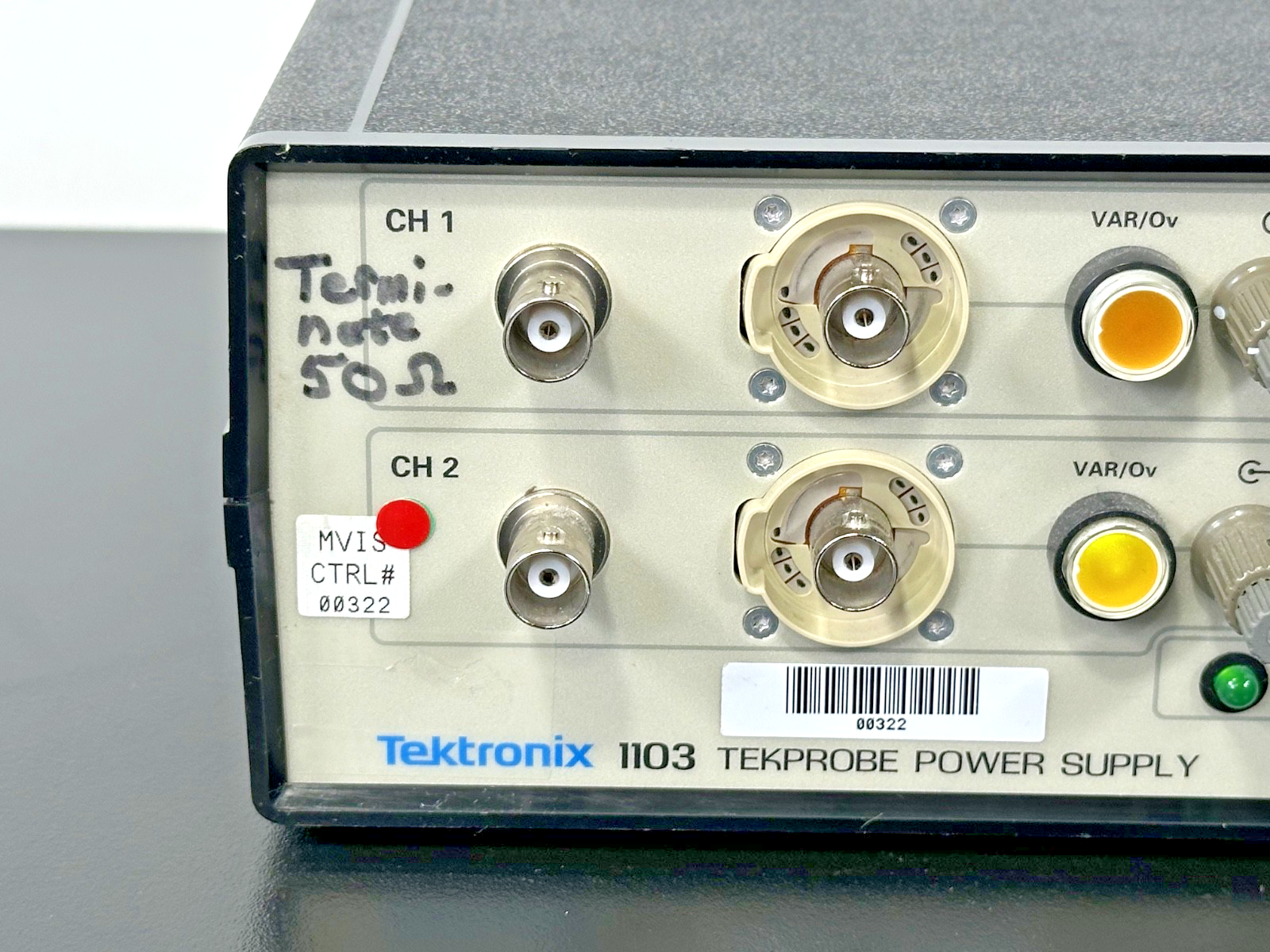 Tektronix 1103 TekProbe 2 Channel Probe Power Supply BNC Interface | Working1
