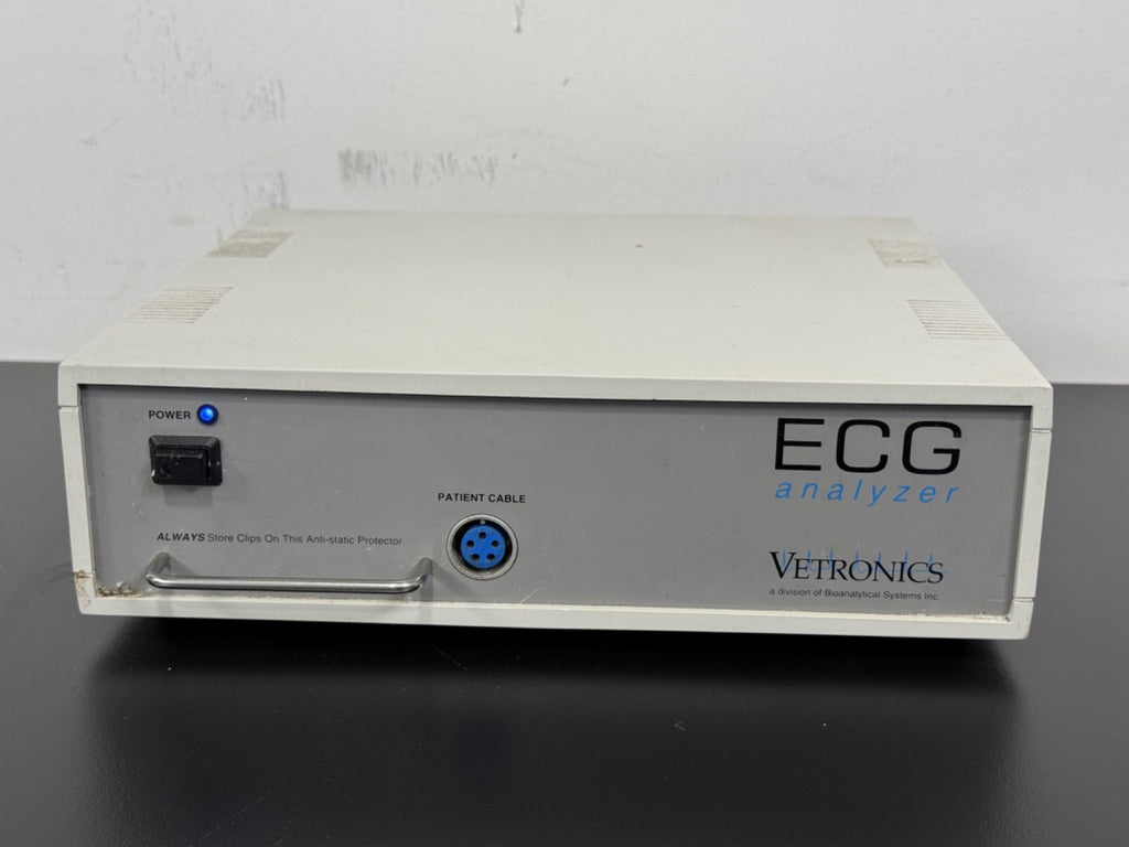 Vetronics SYS3/ECG ECG Analyzer Bioanalytical Systems Inc – Tested Working0