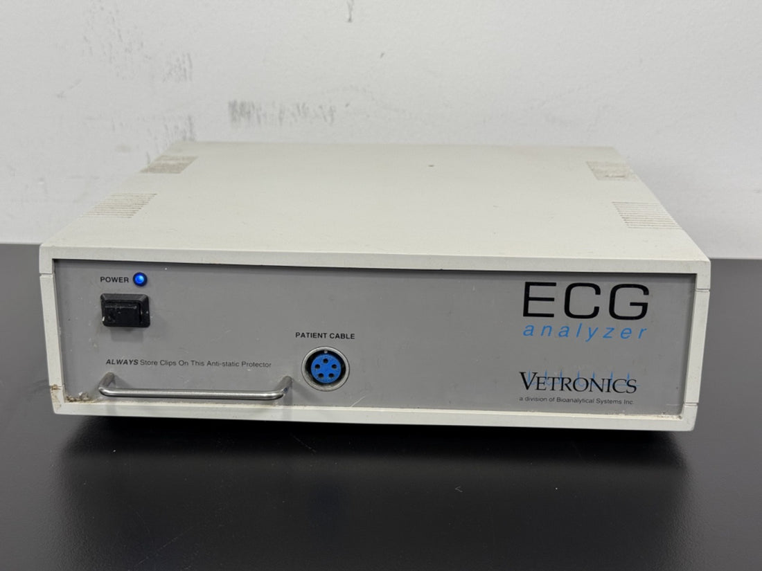 Vetronics SYS3/ECG ECG Analyzer Bioanalytical Systems Inc – Tested Working0