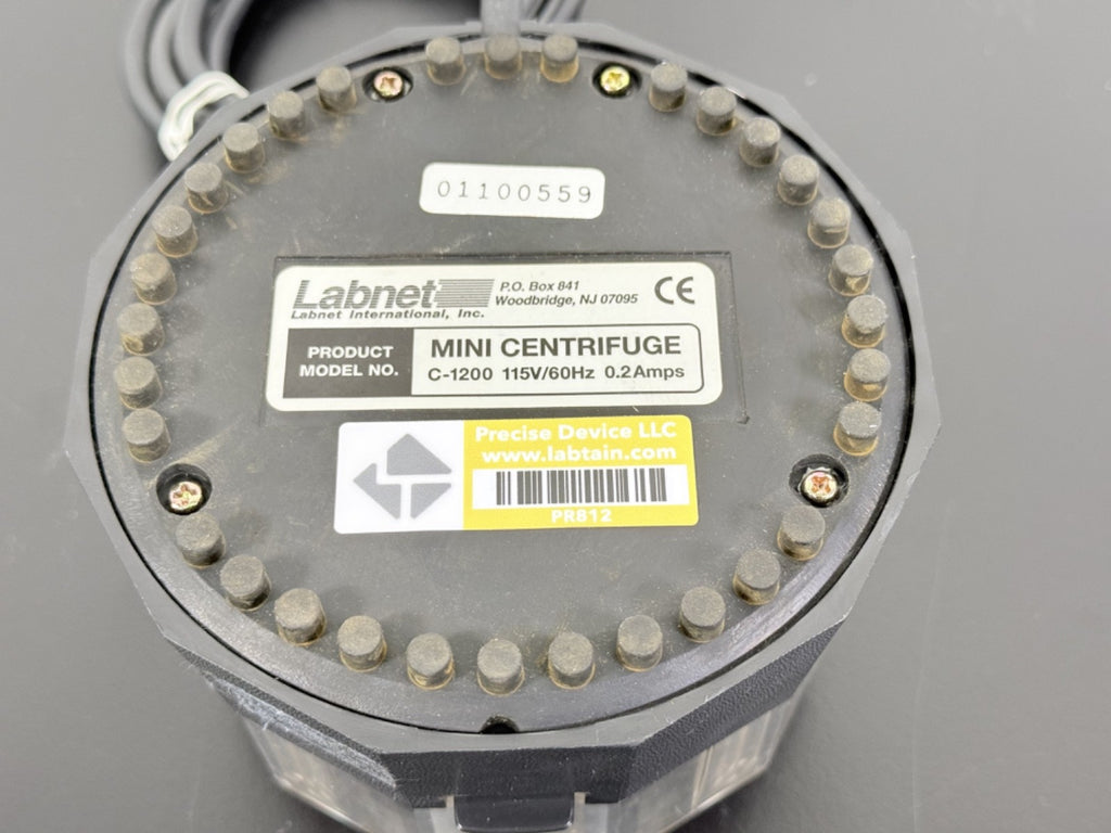 Labnet C 1200 Mini Centrifuge 115V 60Hz Laboratory Spinner2