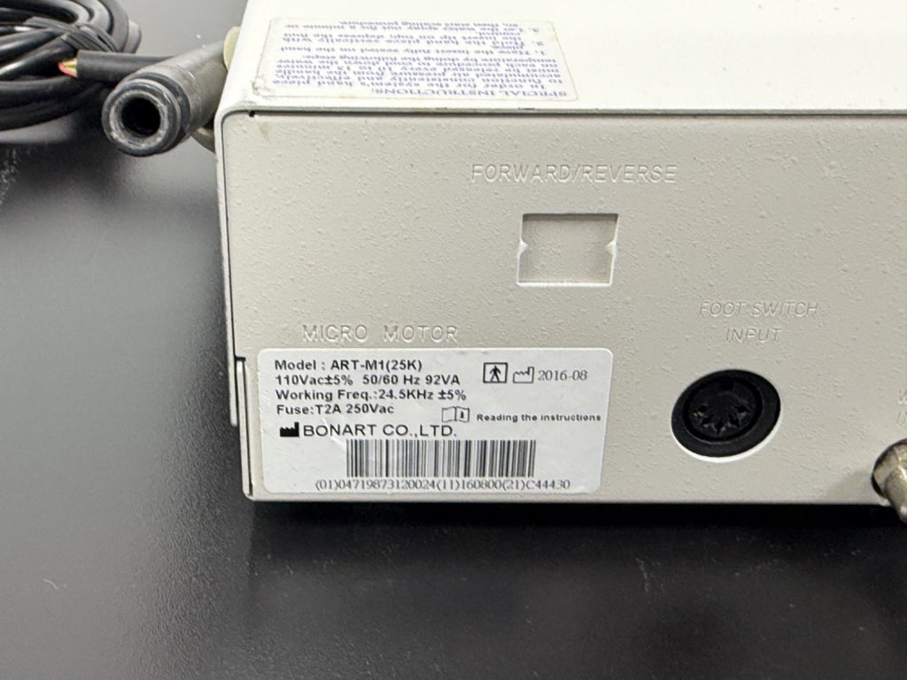 ART Maverick Bonart ART M1 (25K) Ultrasonic Scaler Unit w/ Handpiece – For Parts6