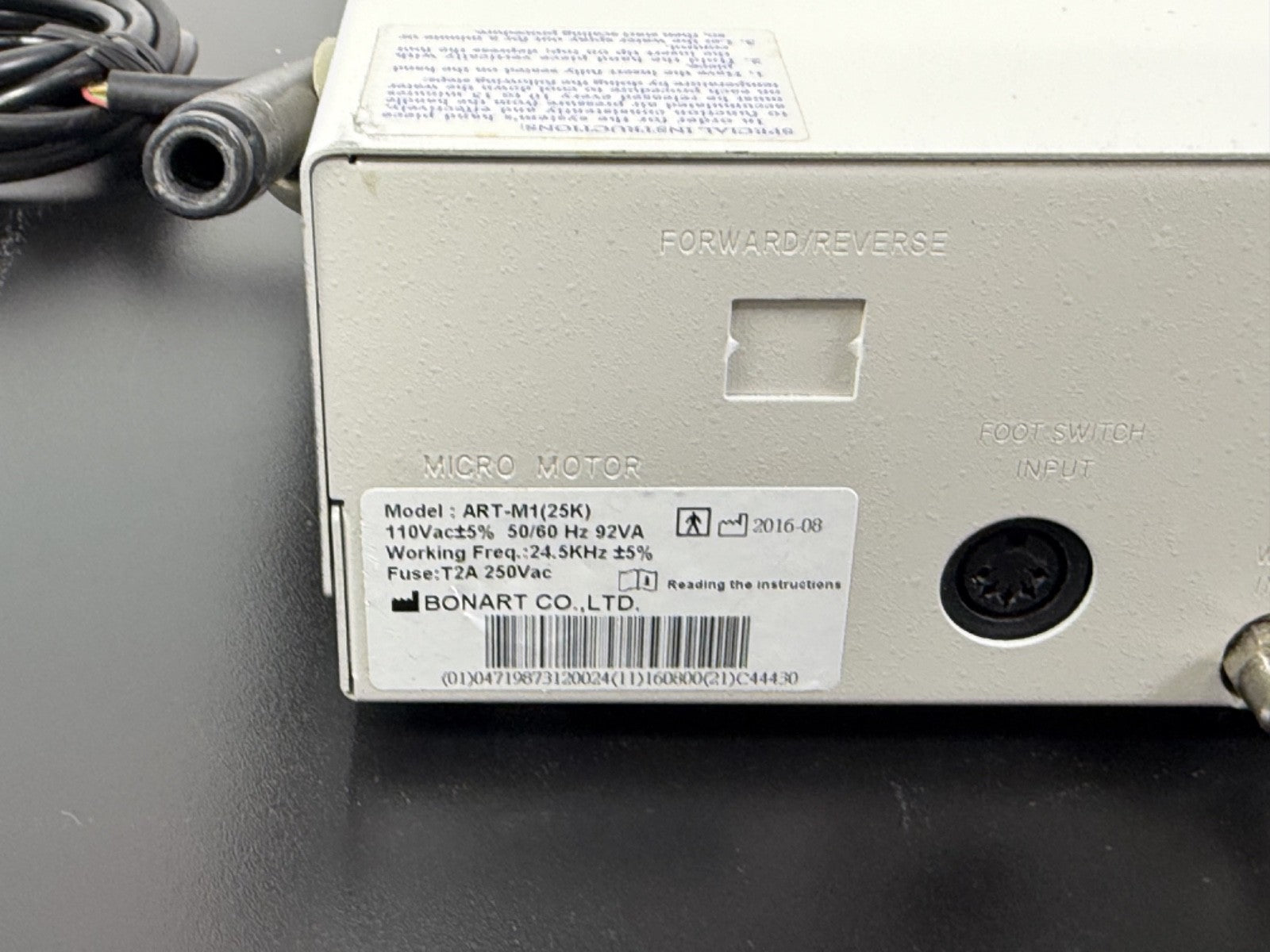 ART Maverick Bonart ART M1 (25K) Ultrasonic Scaler Unit w/ Handpiece – For Parts6