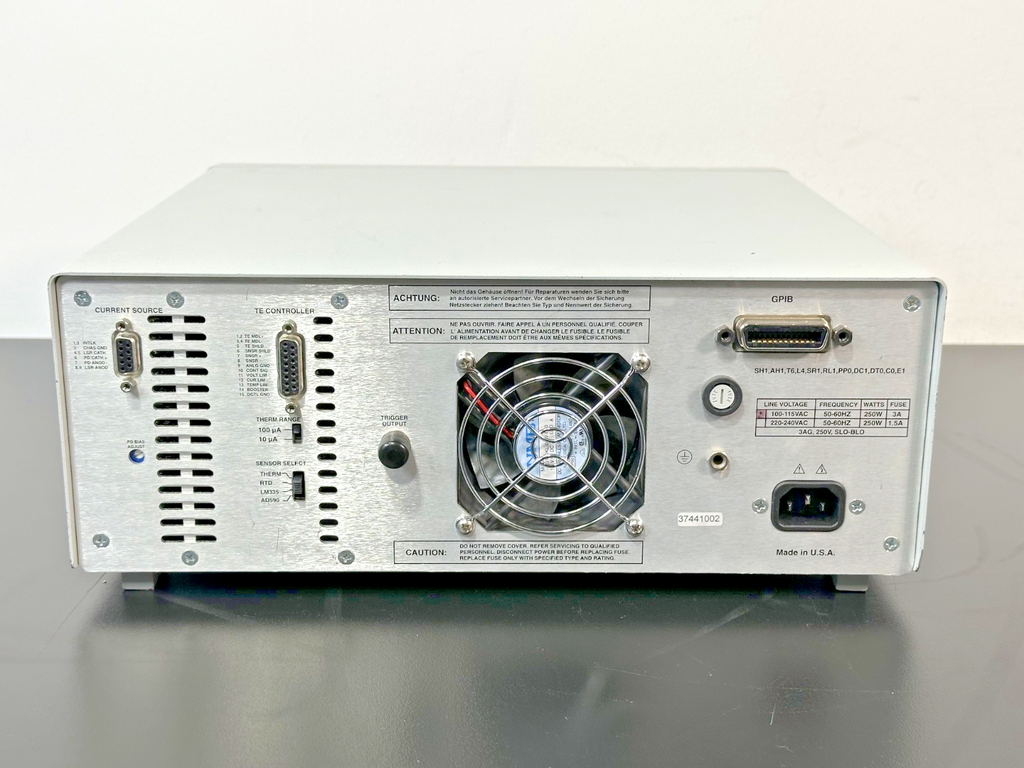 ILX Lightwave LDC 3744 2/4A Laser Diode Controller 32W TEC3