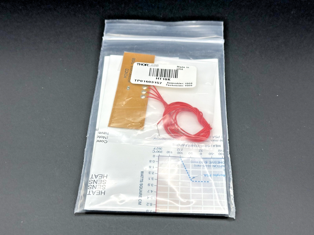 Thorlabs HT10K Flexible Foil Heater | New Unused0
