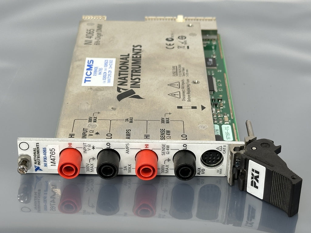 National Instruments NI PXI 4065 6½ Digit DMM Digital Multimeter PXI Module3