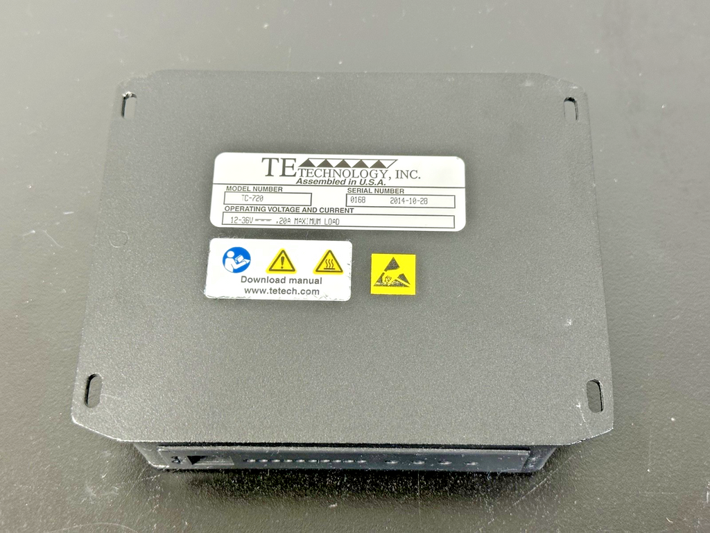 TE Technology TC 720 Thermoelectric Temperature Controller 12 36VDC 20A2
