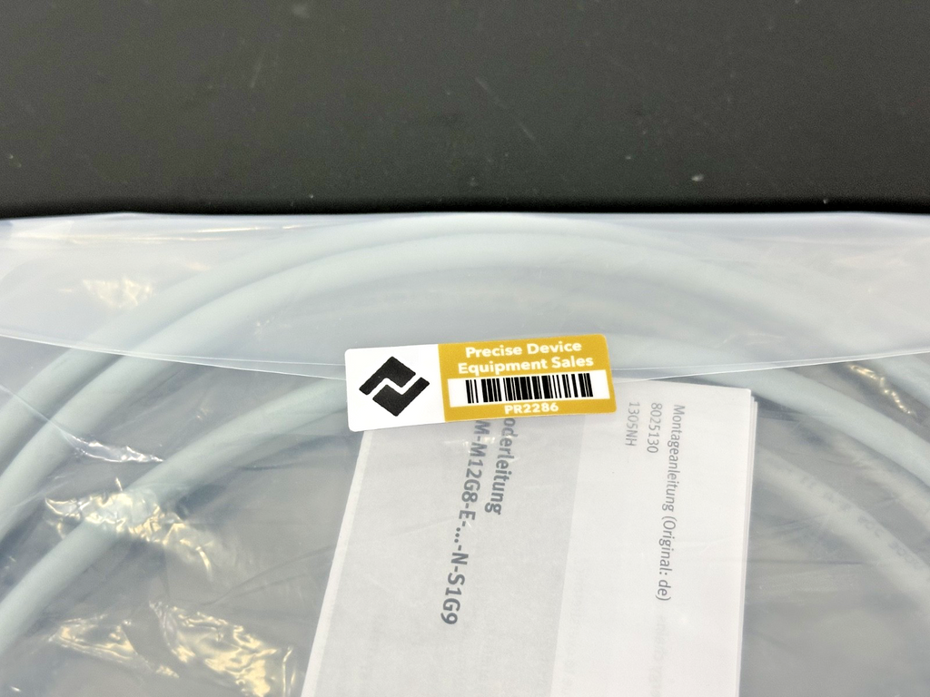 Festo NEBM M12G8 E 2.0 N S1G9 CS Encoder Cable 2M M12 2112813 New4