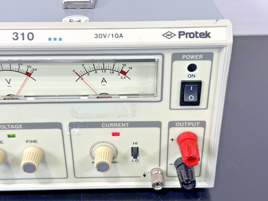 Protek 310 Adjustable DC Power Supply 30V 10A Analog Bench Unit Working2