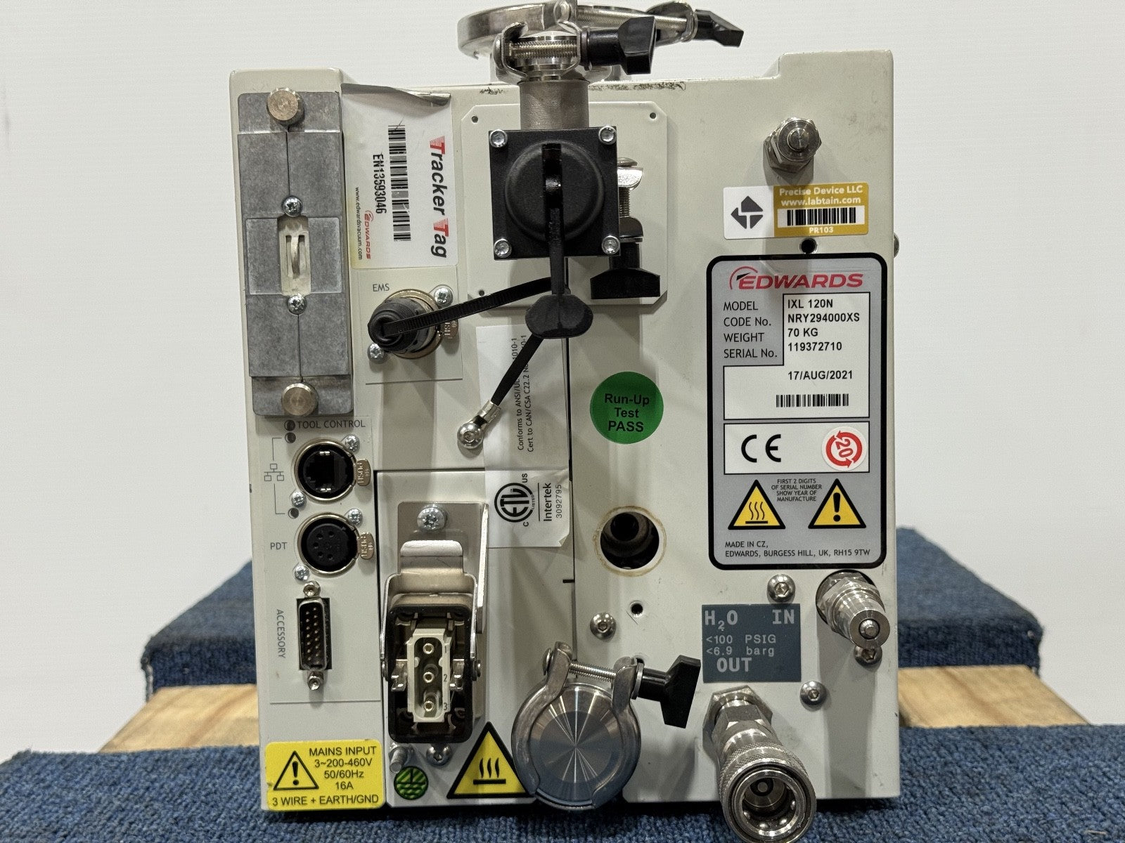 Edwards IXL 120N Dry Vacuum Pump Module IXL120 (Missing Front Cover)4