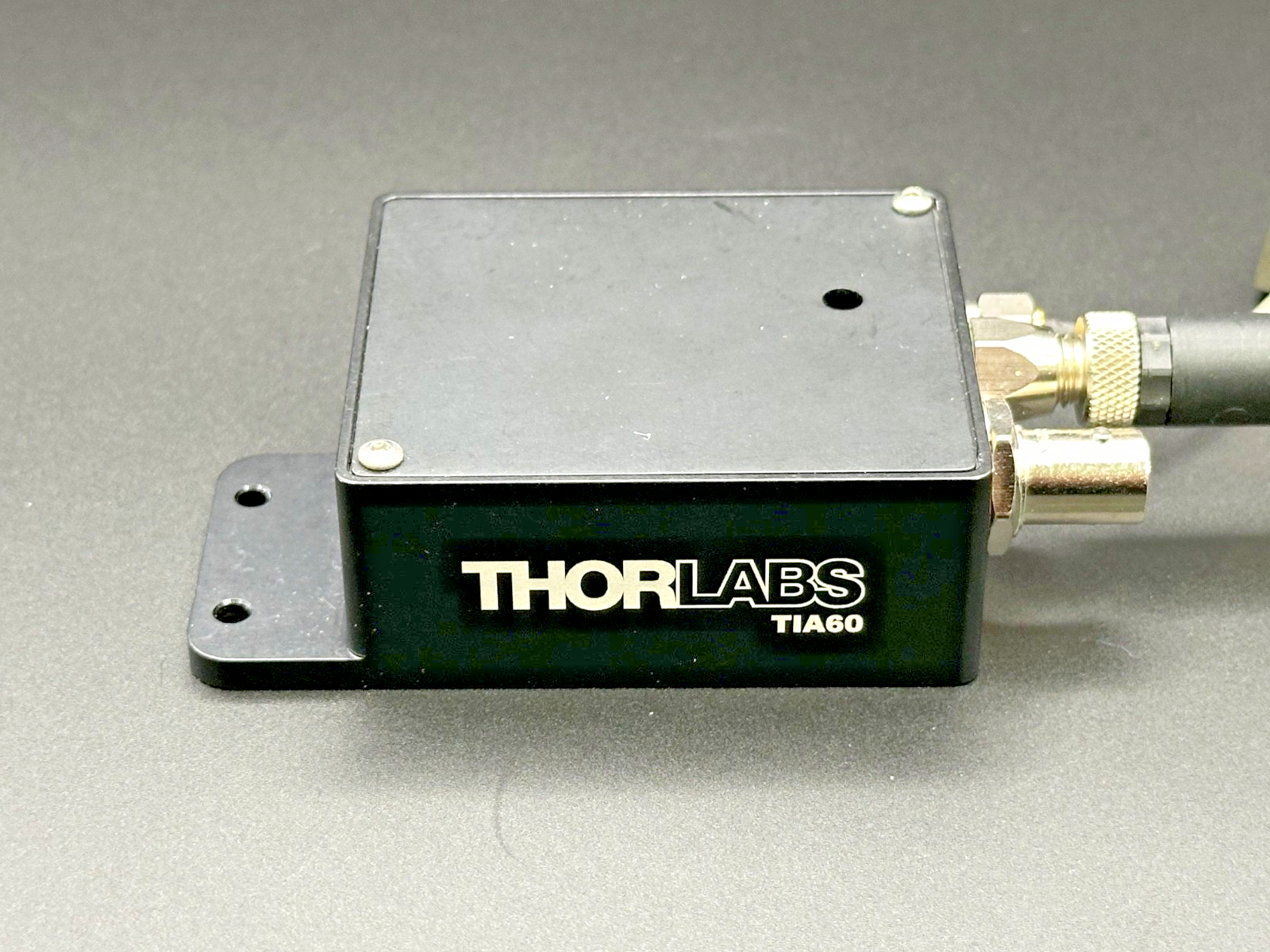 Thorlabs TIA60 PMT Transimpedance Amplifier 60 MHz w/ Cables Adapters1