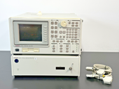 Advantest Q8347 Optical Spectrum Analyzer 350–1750nm 2 Piece System Working0