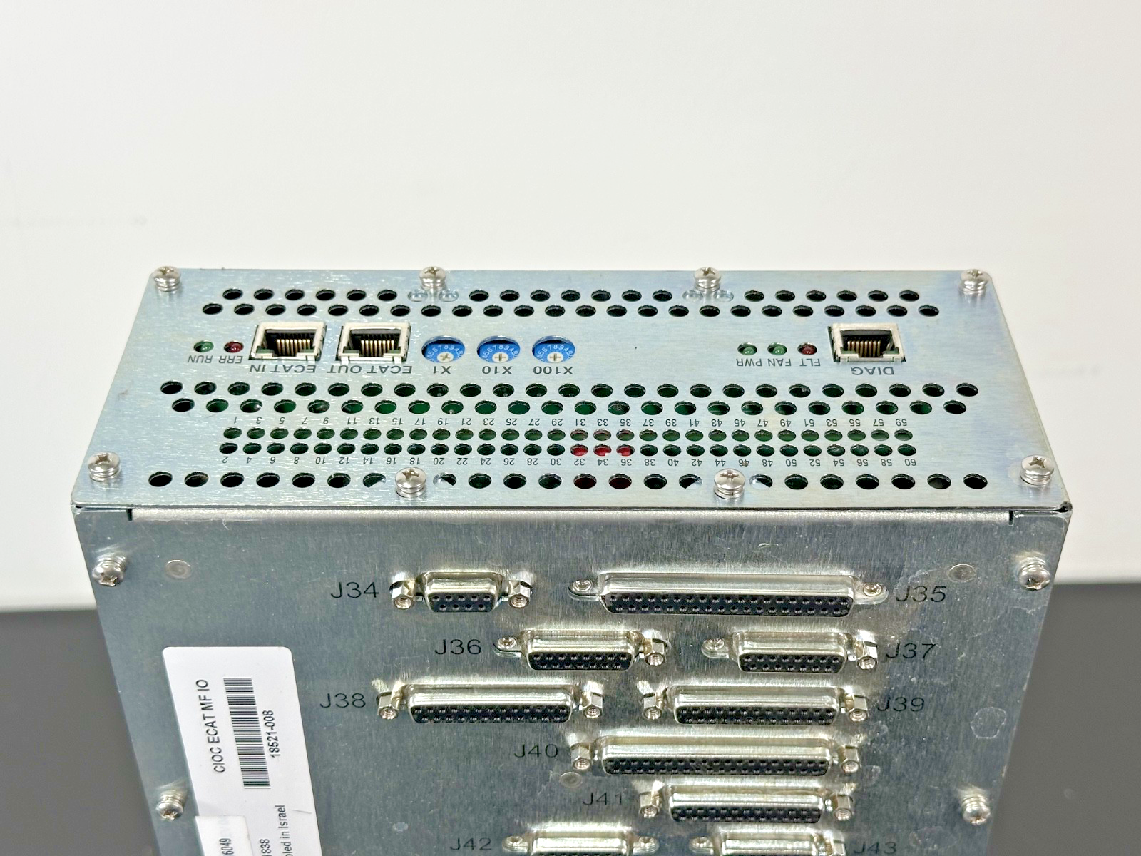 Applied Materials AMAT 0195 16049 CIOC ECAT MF IO Controller Module Used5