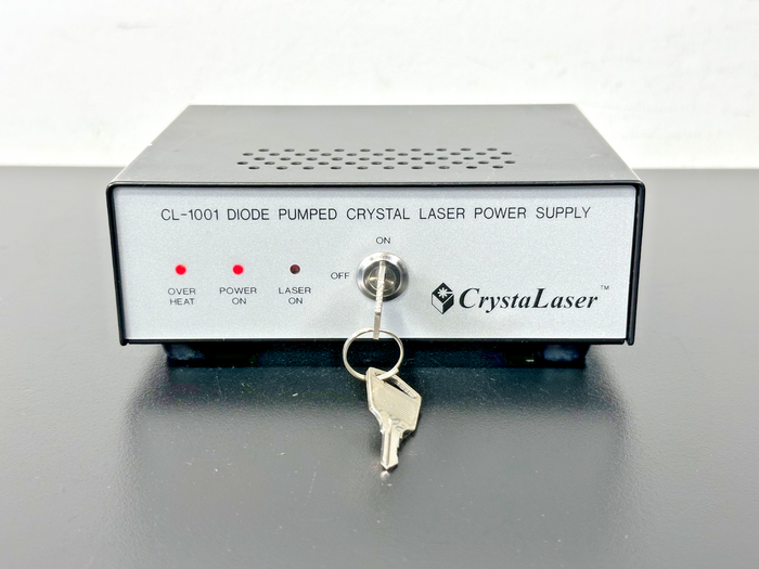 CrystaLaser CL 1001 Diode Pumped Crystal Laser Power Supply Working