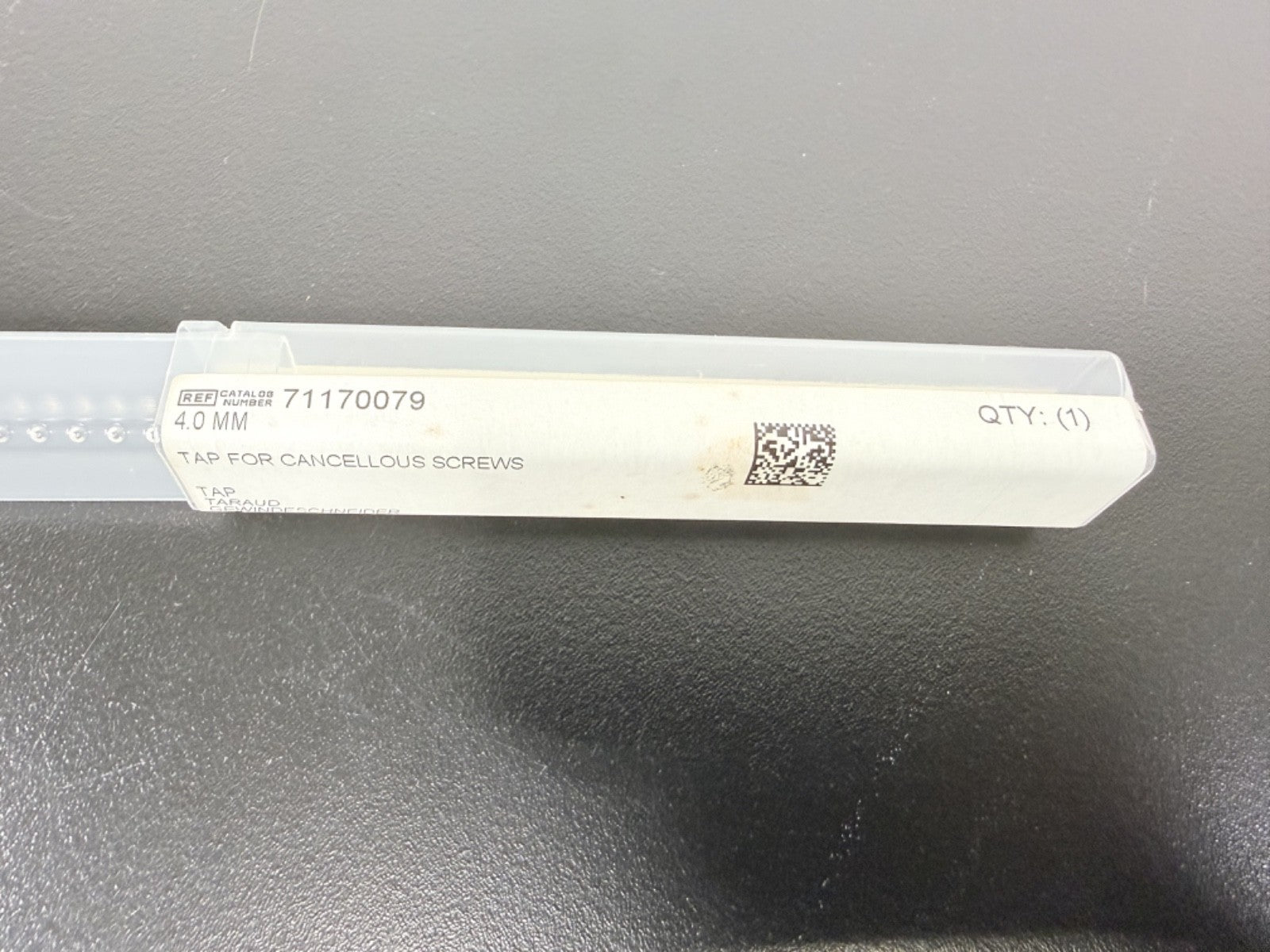 Smith & Nephew 4.0mm Tap for Cancellous Screws REF 711700791