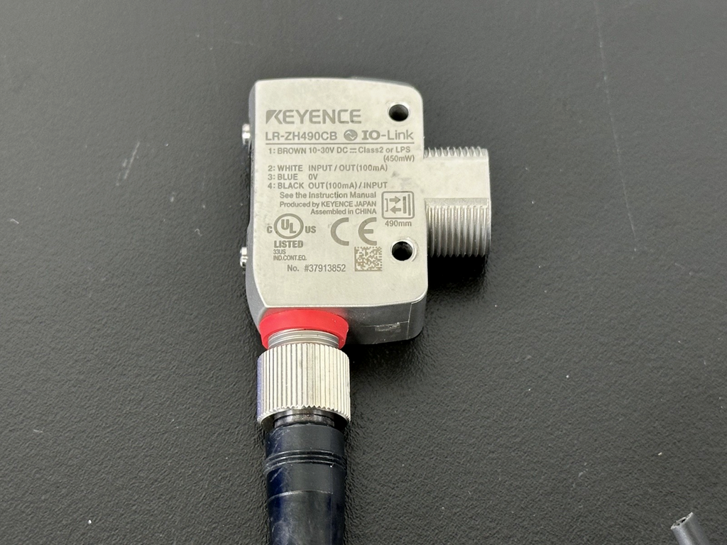 Keyence LR ZH490CB IO Link CMOS Laser Sensor w/ Cut Cable LR Z Series1