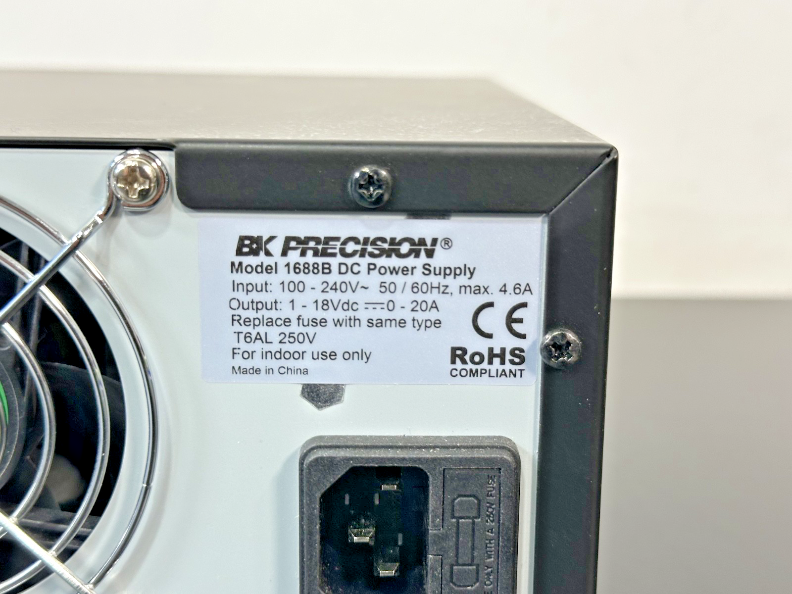 BK Precision 1688B Switching DC Power Supply 1 18V 20A Fully Tested4