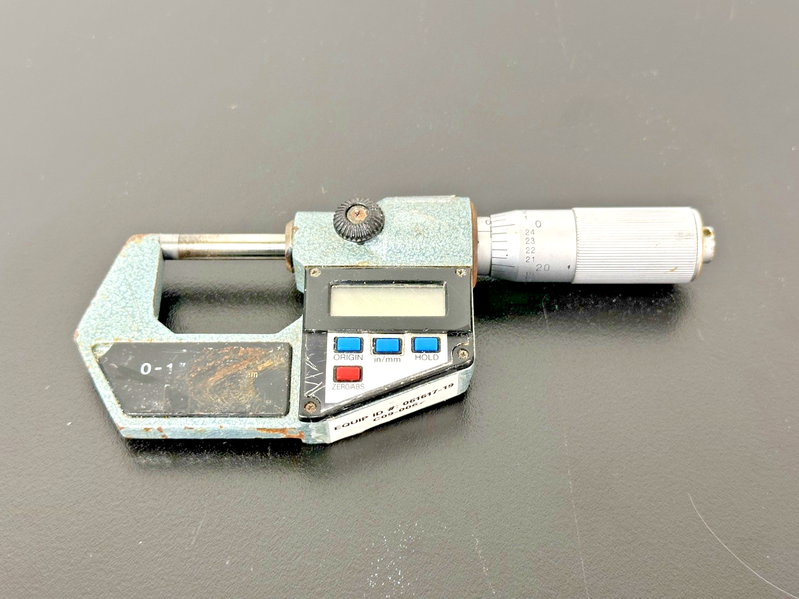 Mitutoyo 293 765 10 Digimatic Micrometer 0 1" Used Untested0