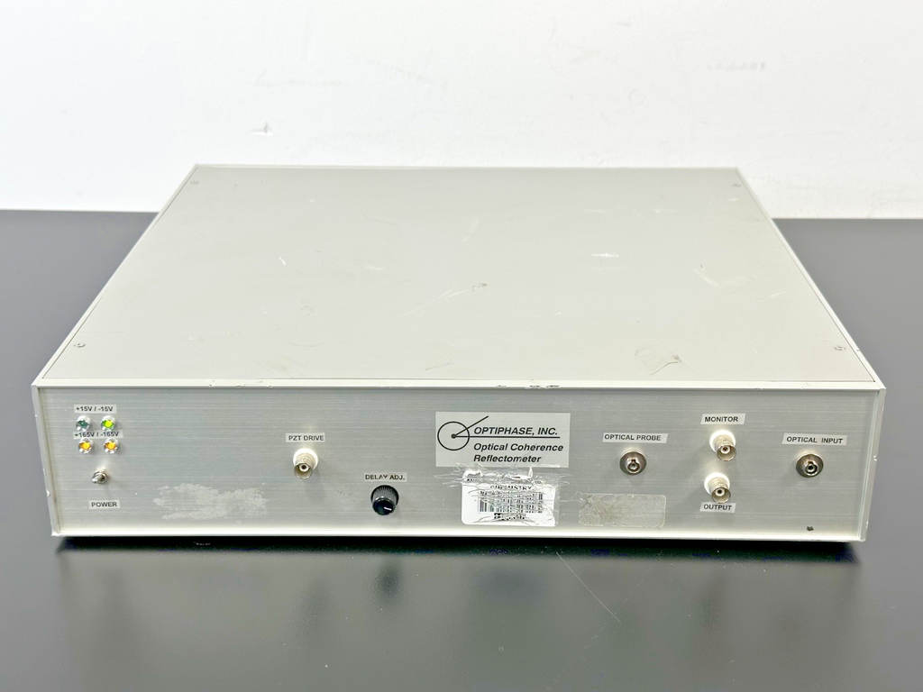 Optiphase Optical Coherence Reflectometer PZT Drive Fiber Test Unit  Powers On1