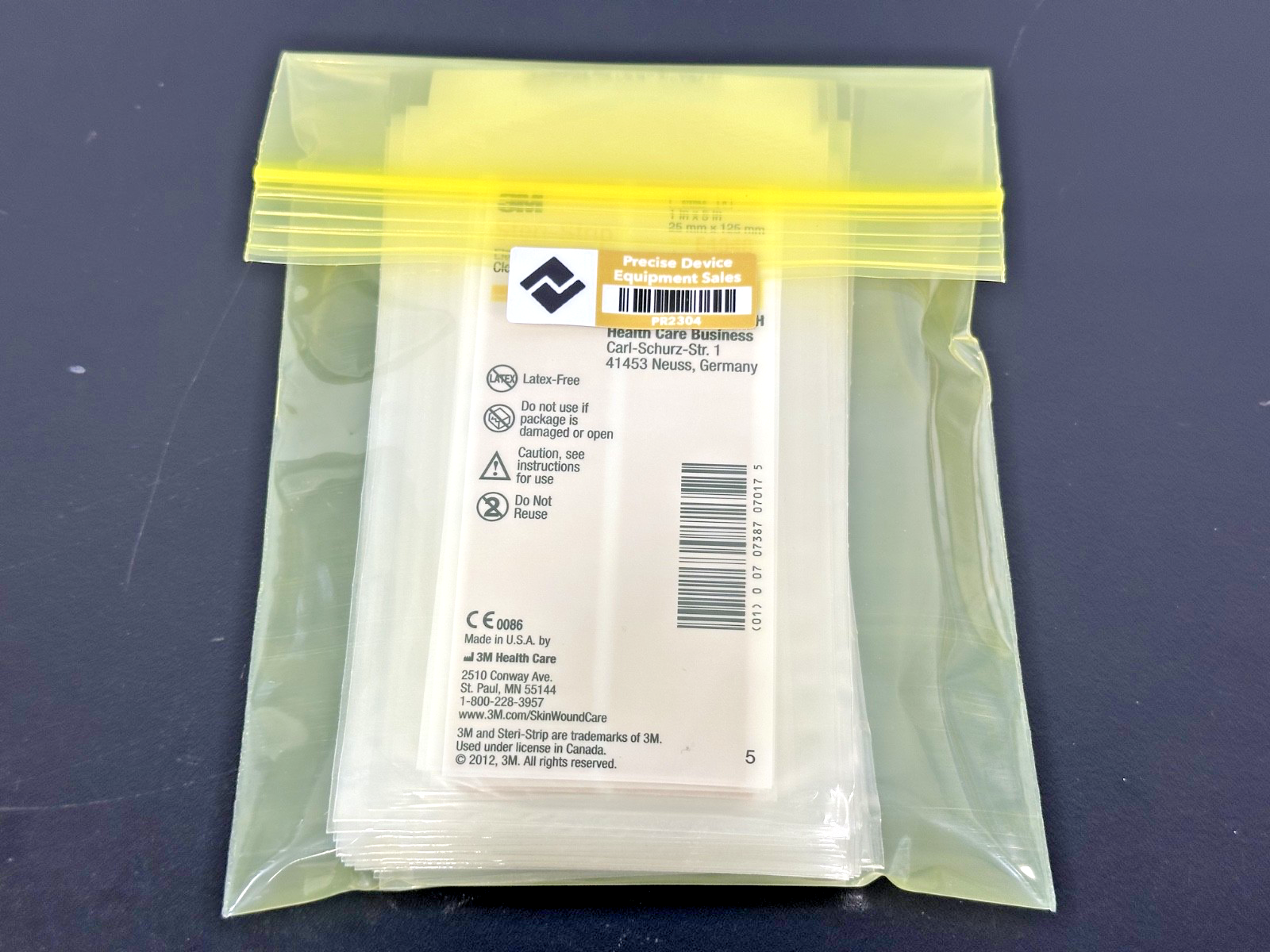 Lot of 20 3M Steri Strip E4548 Elastic Skin Closures 1" x 5" New Sealed4